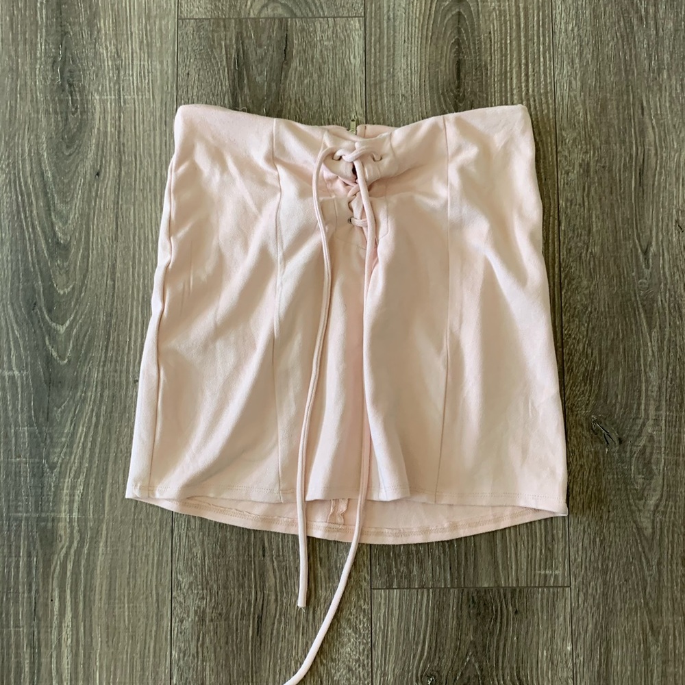 Charlotte Russe Tie Up Skirt